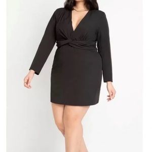 Eloquii Black Mini Dress